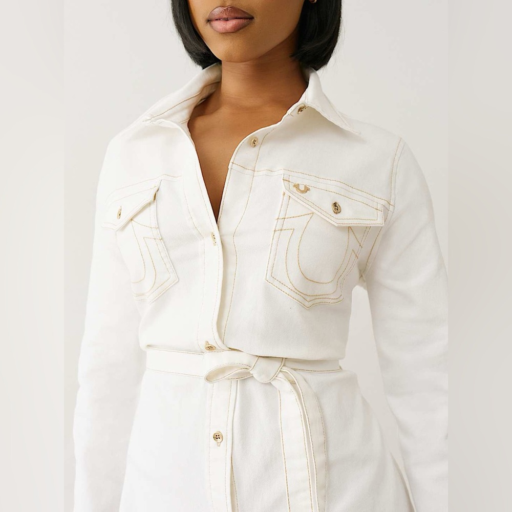 NWT True Religion GEORGIA SHIRT DRESS SOLD OUT!!